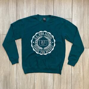My Hero Academia UA High School Crewneck Sweatshirt BoxLunch Anime NWT M